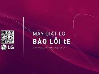 Máy giặt LG báo lỗi tE